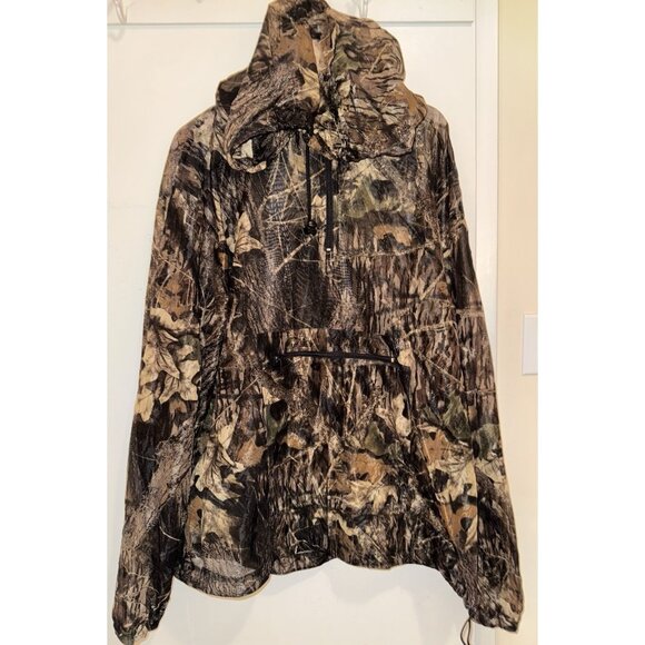 Ozark Trail Jacket Men’s Size XL/XXL Camouflage Mesh 1/4 Zip Hooded Pullover - Picture 1 of 8
